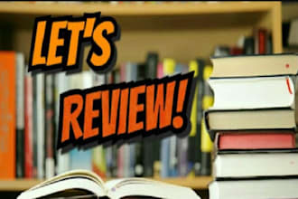 read your amazon kindle books and provide honest review