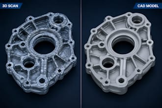 reverse engineer your 3d scan into a parametric cad model