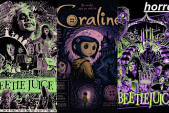 design horror movie poster film poster dark art halloween