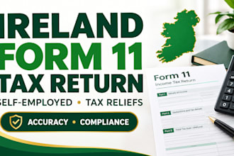 help ireland self employed file form 11 accurately, claim eligible tax relief