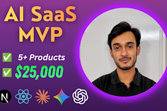 build your ai mvp or ai saas mvp with next js, typescript, or mern
