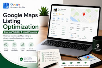 optimize your google map business listing ranking visibility