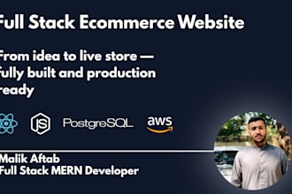 build ecommerce site with ai chatbot
