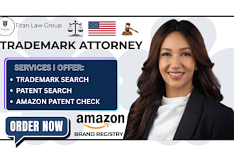 amazon patent check and trademark search for your product