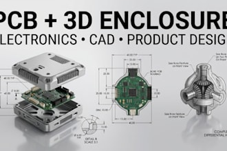 design pcb enclosure and product casings for 3d printing in solidworks