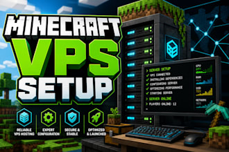 set up your minecraft server on a vps
