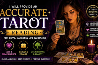 provide an accurate tarot reading for love, career and life guidance