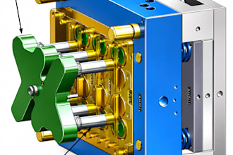 design plastic injection molds and provide dfm analysis