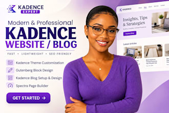 kadence website, guttenberg, spectra, kadence blog, kadence theme, blog design