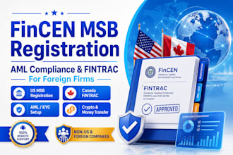 do fincen msb registration, aml compliance and fintrac for foreign firms