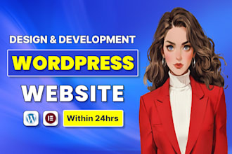 build professional and responsive wordpress website in 24 hrs