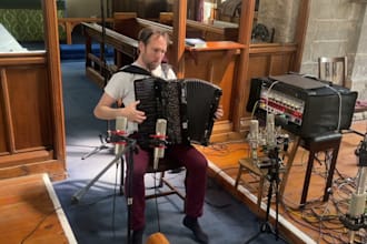 compose and record professional live accordion track for your song