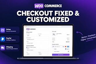 fix woocommerce checkout, payment and shipping issues