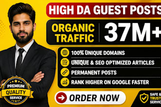 provide high da guest post high quality dofollow SEO backlinks