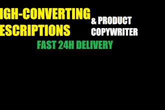 do high converting ecommerce product descriptions via ai copywriting