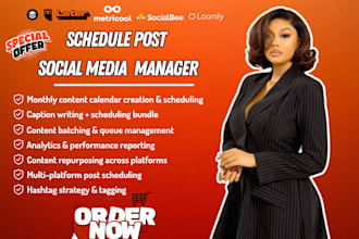 schedule post buffer metricool hootsuite later loomly social bee planoly loomly