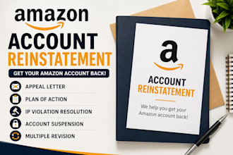 do amazon reinstatement, suspension, section 3 poa and appeal letter specialist