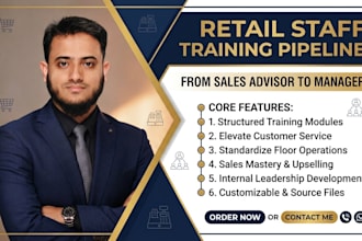 create custom retail employee training modules