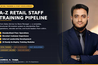 create custom retail employee training modules