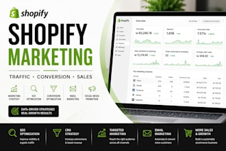 shopify marketing, promotion and sales growth for your store