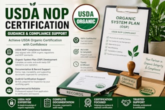 manage your usda nop audit and organic certification