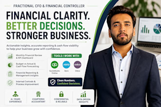 provide fractional cfo and financial controller services