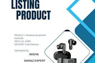 do shopify product upload and daraz product listing