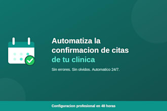 automatizacion de confirmacion de citas para tu clinica dental o consultorio