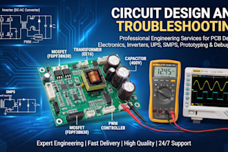 design troubleshoot power inverter, ups and power electronics circuits