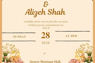 design elegant wedding invitation cards and islamic cards