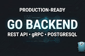 build a high performance go backend with rest API and grpc