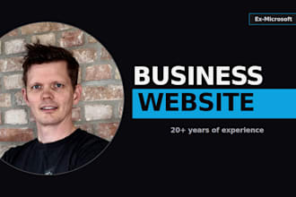 build a 5 page business website that loads fast on any phone