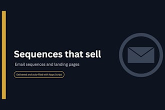 write and automate your email sequences and landing page copy