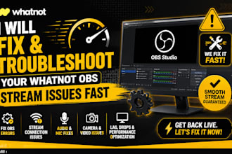 fix and troubleshoot your whatnot obs stream issues fast