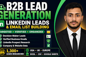 build verified b2b leads and targeted email lists
