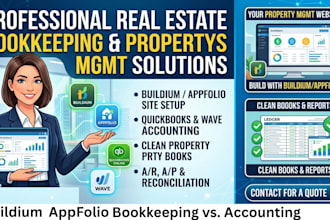 property  bookkeeping in quickbooks appfolio  buildium