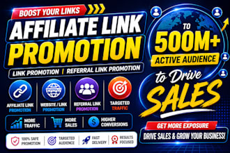 do affiliate link promotion link promotion referral link to 500m active audience