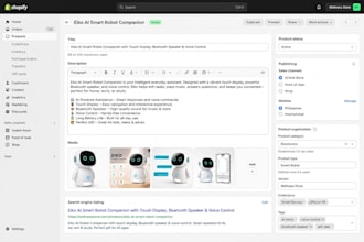 handle your shopify product listing and optimization