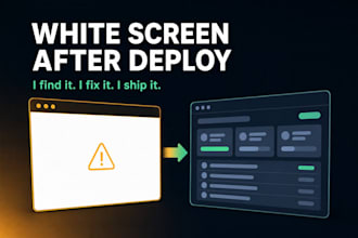 fix your broken lovable bolt or replit app