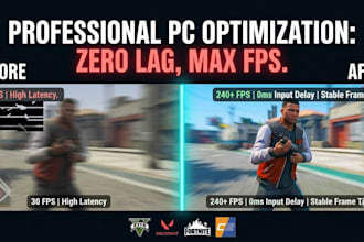 professionally optimize your PC for maximum fps and zero lag