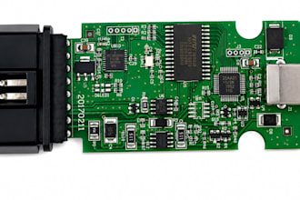 design automotive ecu pcb can fd obd2 can bus vehicle control board lin bus