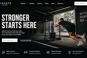 design squarespace fitness website gym website yoga studio website with booking