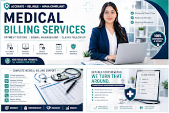 medical billing, payment posting and denial management