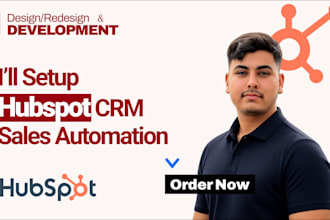 set up hubspot CRM and sales automation