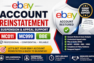 do ebay account reinstatement and suspension appeals ebay restriction bbe mc011
