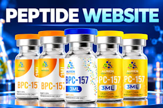 build peptide website research peptide peptide store woocommerce peptide website