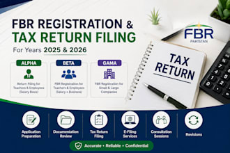make you filer and file your tax return for years 25 and 26