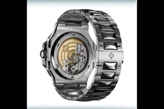 design a custom 3d wristwatch model for printing