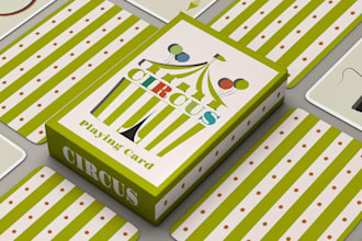 custom playing card board game custom poker deck card game design