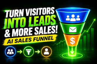 build an automated ai sales funnel and lead generation chatbot